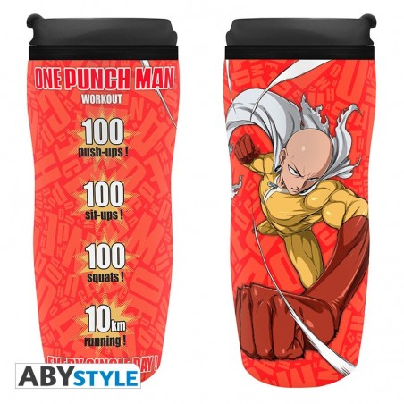 Mug de voyage - One Punch Man - Saitama