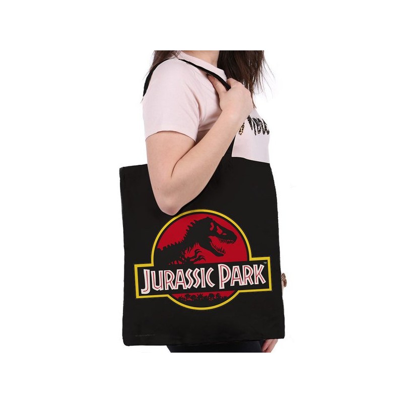Cabas en Toile - Logo - Jurassic Park