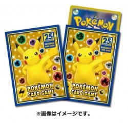 Protèges Cartes 64 pièces - Pokemon 25th Birthday - Exclusive Deck shield