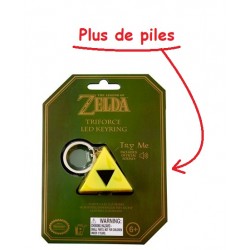 Produit abîmé - Porte-Clefs - Triforce et Lumières - Zelda