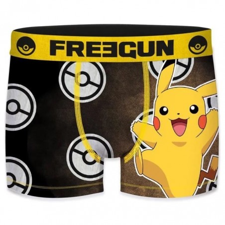 Boxer - Pokemon - Pikachu Pokeballs - XL Unisexe 