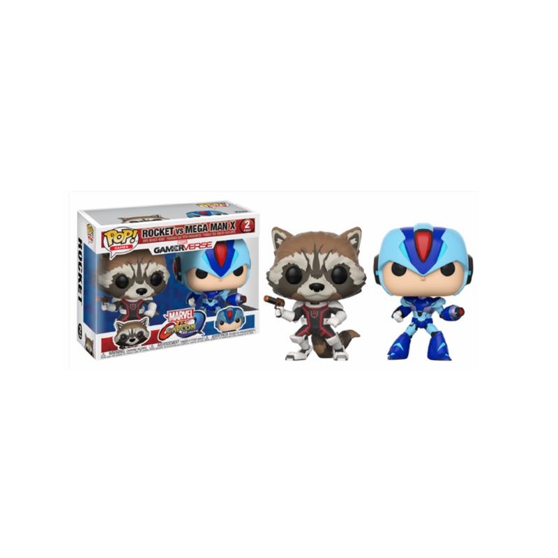Rocket vs MegaMan X - Marvel vs Capcom - POP Games