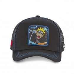 Casquette Trucker - Naruto Rasengan (Gris) - Naruto Shippuden - U Unisexe 