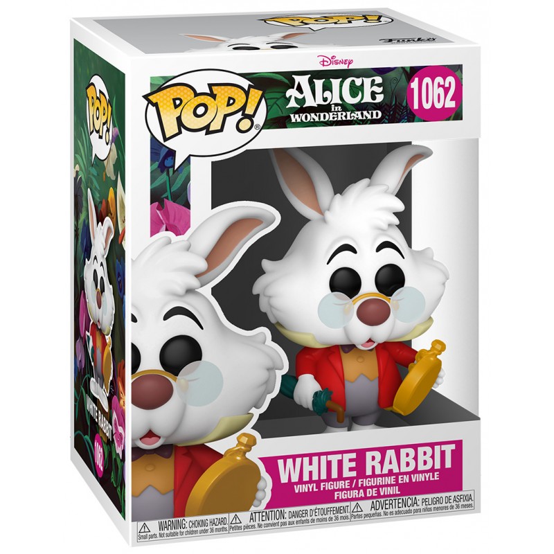 White Rabbit w/ Watch - Alice 70th (1062) - POP Disney
