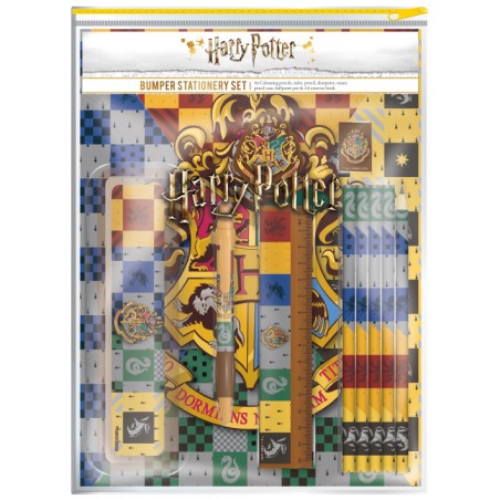 Ensemble de Papeterie - A5 - Poudlard Logo - Harry Potter