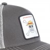 Casquette Trucker - Skull (Gris Foncé) - One Piece - U Unisexe 