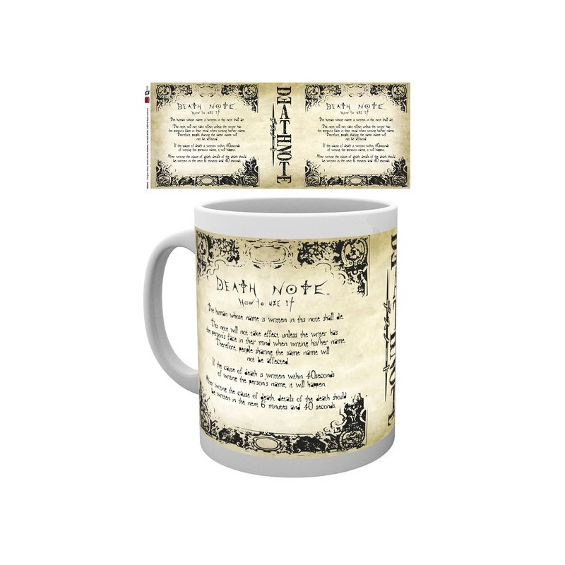 Mug - Death Note Rules - Death Note