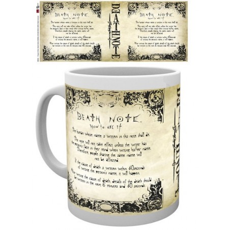 Mug - Death Note Rules - Death Note