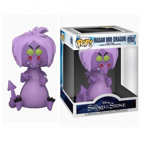 Madame Mim Dragon - Merlin l'Enchanteur (1102) - Pop Disney - Oversize