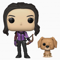 Kate Bishop w/Lucky the...