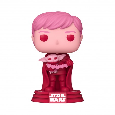 Luke Skywalker et Grogu - Star Wars - St. Valentin (494) - POP TV