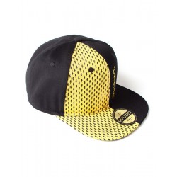 Casquette Snapback - Block Pikachu (Noir/Jaune) - Pokemon - U Unisexe 
