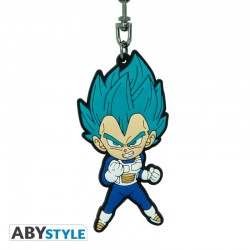 Porte-Clefs PVC - Vegeta Saiyan Bleu - Dragon Ball Super