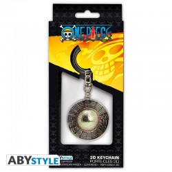 Porte-Clef 3D Métal - Chapeau de Luffy - One Piece