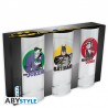 Set de 3 verre - Batman / Joker / Harley Quinn