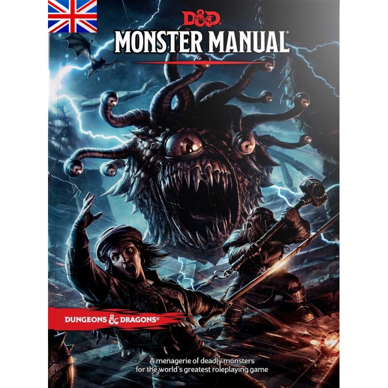 Livre - Dungeons et Dragons - règles de base : Manuel des Monstres - EN