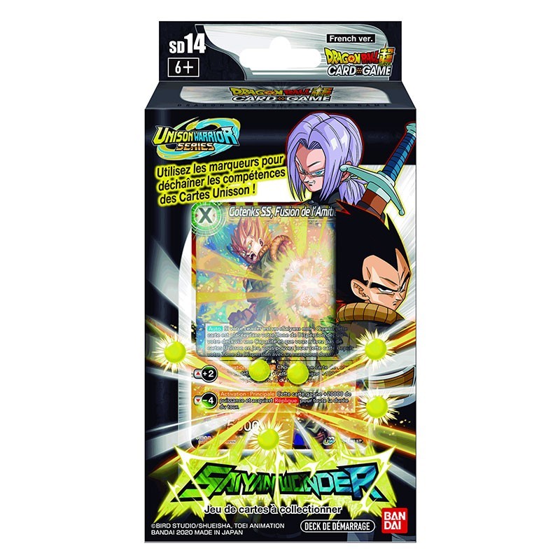 JCC - Starter SD14 - Dragon Ball Super Sayian Wonder (FR)