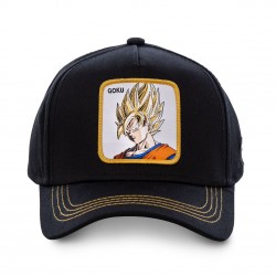 Casquette Baseball - Goku SSJ (Noir) - Dragon Ball Z - U Unisexe 