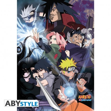 Poster - Grande Guerre Ninja - Naruto Shippuden - Roulé et filmé