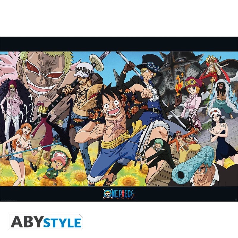 Poster - Arc Dressrosa - One Piece - Roulé et filmé