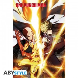 Poster - Saitama et Genos -...