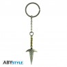 Porte-Clef 3D Métal - Kunai 4ème Hokage - Naruto 