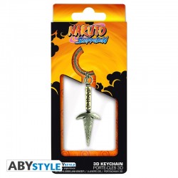 Porte-Clef 3D Métal - Kunai 4ème Hokage - Naruto 