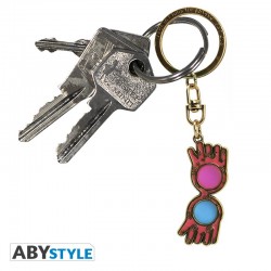 Porte-clefs Métal - Lunettes de Luna - Harry Potter
