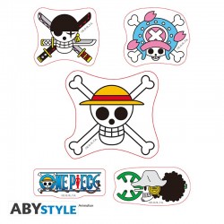 Autocollants - One Piece - Skulls Equipage Luffy 