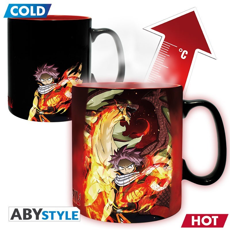 Mug - Thermo Réactif - Fairy Tail - Natsu et Lucy