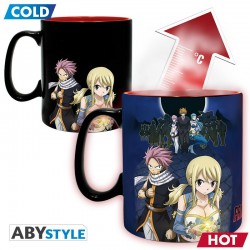 Mug - Thermo Réactif - Fairy Tail - Natsu et Lucy