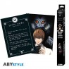 Set 2 Chibi Poster - Light et Death Note - Death Note