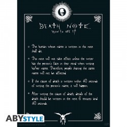 Set 2 Chibi Poster - Light et Death Note - Death Note