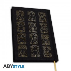 Carnet de Notes - Premium - Armures d'or - Saint Seiya