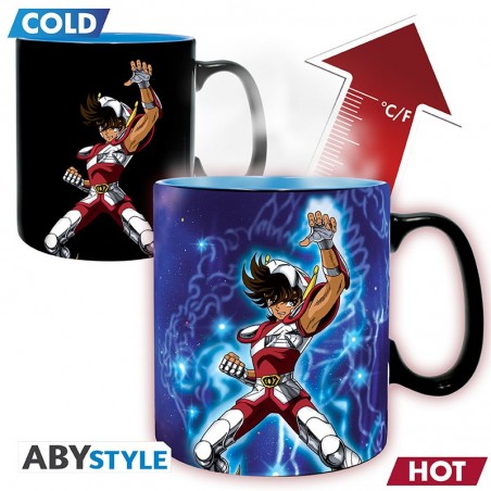 Mug - Thermo Réactif - Pégase VS Pope - Saint Seiya