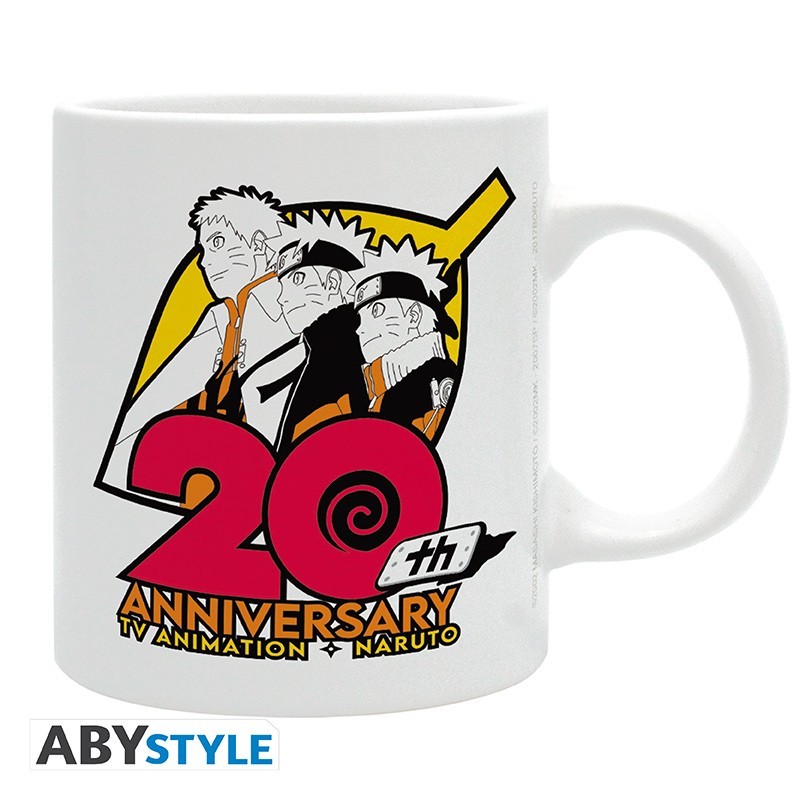 Mug - Naruto - Anniversaire 20 ans - Subli