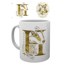 Mug - "Poufsouffle" - Monogramme - Harry Potter