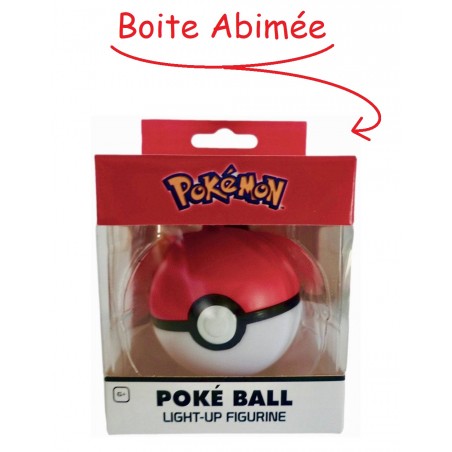 Produit abîmé - Figurine PM lumineuse avec dragonne - Pokeball - Pokemon