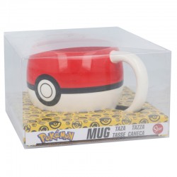 Mug 3D - PokéBall - Pokemon