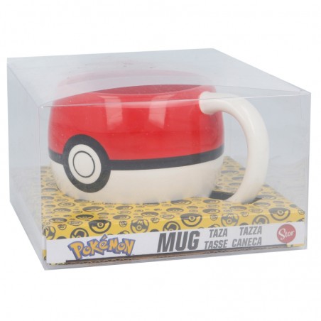 Mug 3D - PokéBall - Pokemon