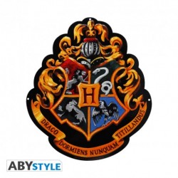 Plaque Métallique - Hogwarts Crest - Harry Potter (28x38)