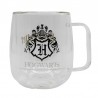 Tasse en Verre - Hogwarts Logo - Harry Potter