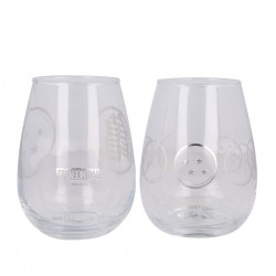 Set de 2 Verres - Kame et Boule de Cristal - Dragon Ball