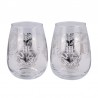Set de 2 Verres - Les quatre Maisons - Harry Potter