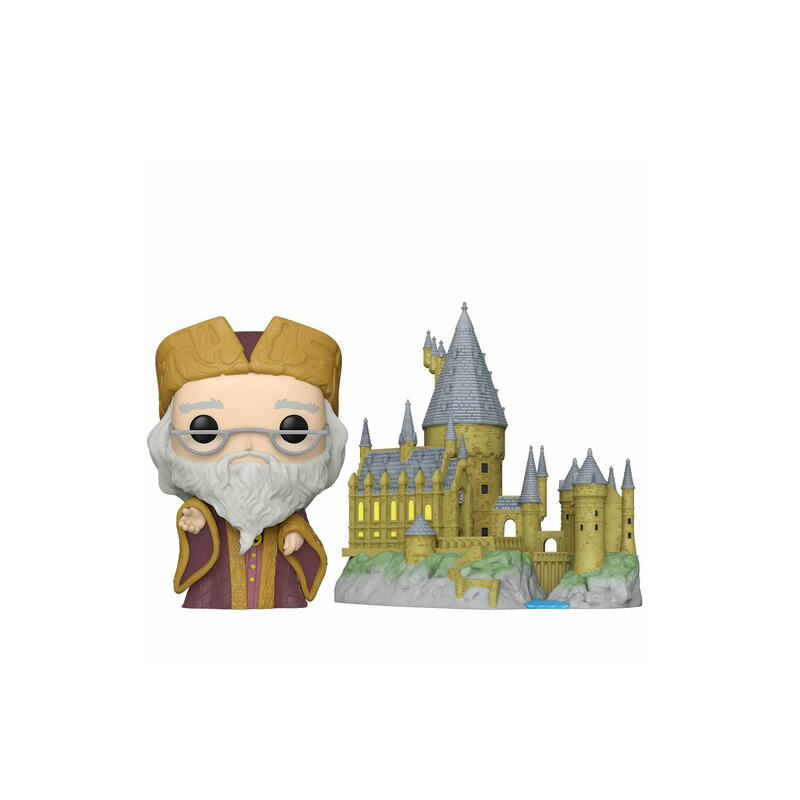 Dumbledore w/Hogwarts - Harry Potter (27) - POP Movie - Town