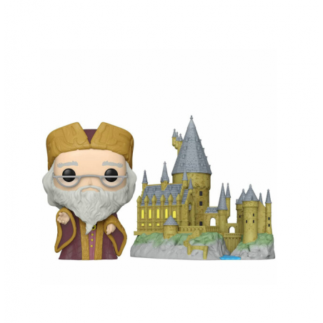 Dumbledore w/Hogwarts - Harry Potter (27) - POP Movie - Town