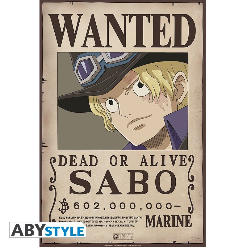 Poster - Sabo Wanted - One Piece