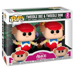 Pack de 2 - Tweedle Dee et Tweedle Dum - Alice 70th - POP Disney