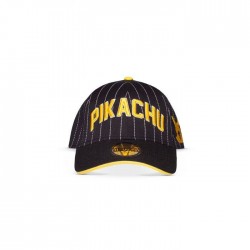 Casquette Baseball - Pikachu Baseball Team (Noir) - Pokemon - U Unisexe 