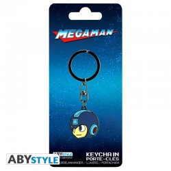 Porte-Clefs Métal - Megaman - Tête de Megaman